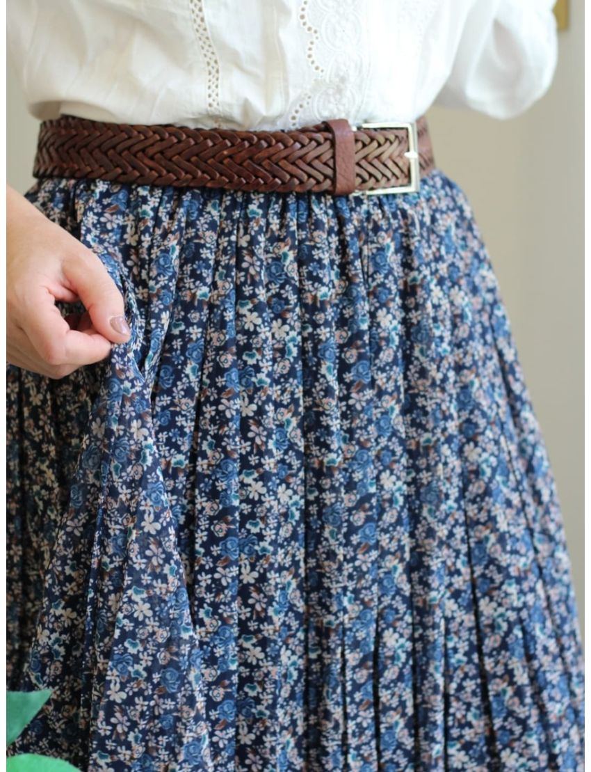 Saia Plissada Madalena