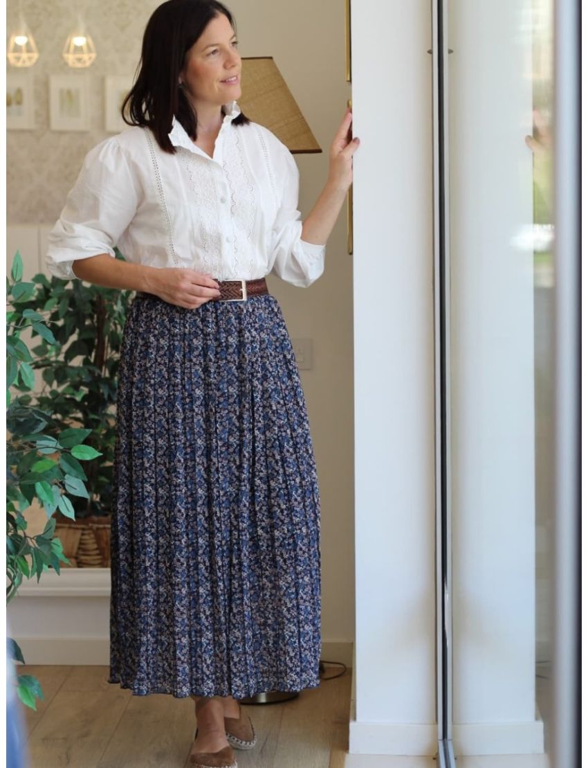 Saia Plissada Madalena