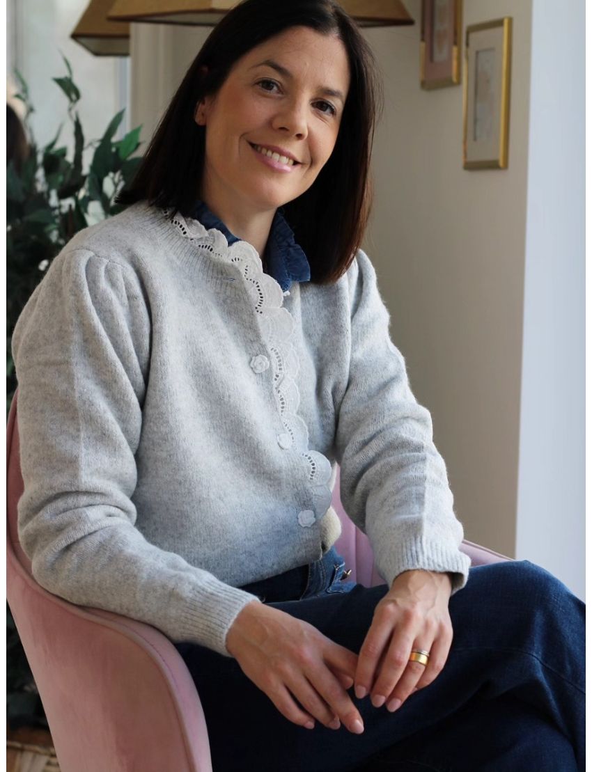 Cardigan Melissa-Grey