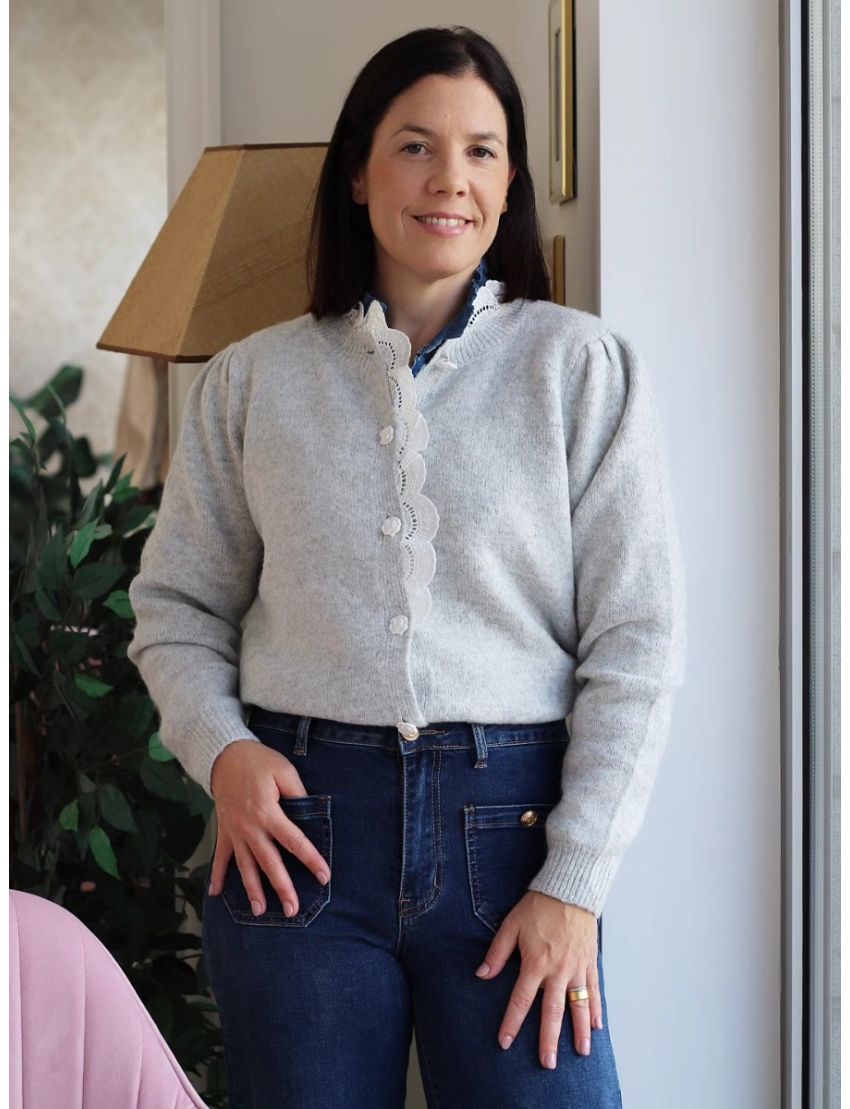 Cardigan Melissa-Grey