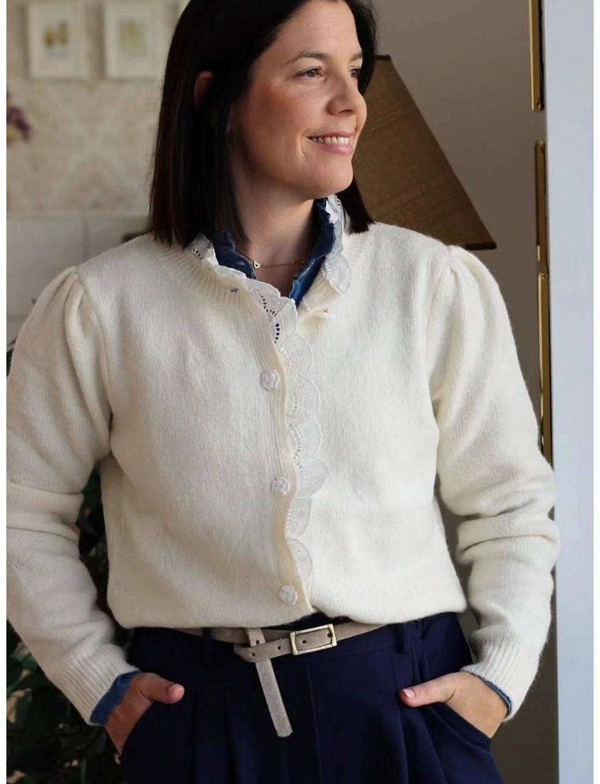 Cardigan Melissa-Bege