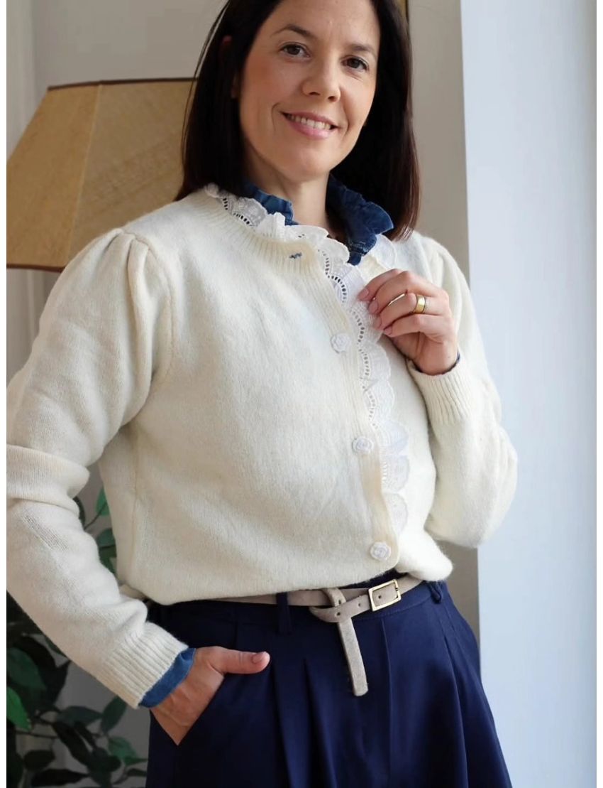 Cardigan Melissa-Bege