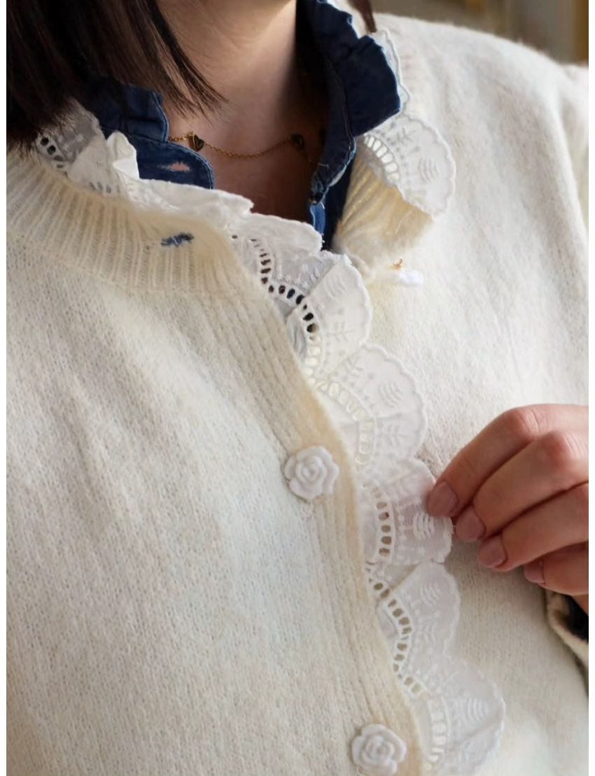 Cardigan Melissa-Bege